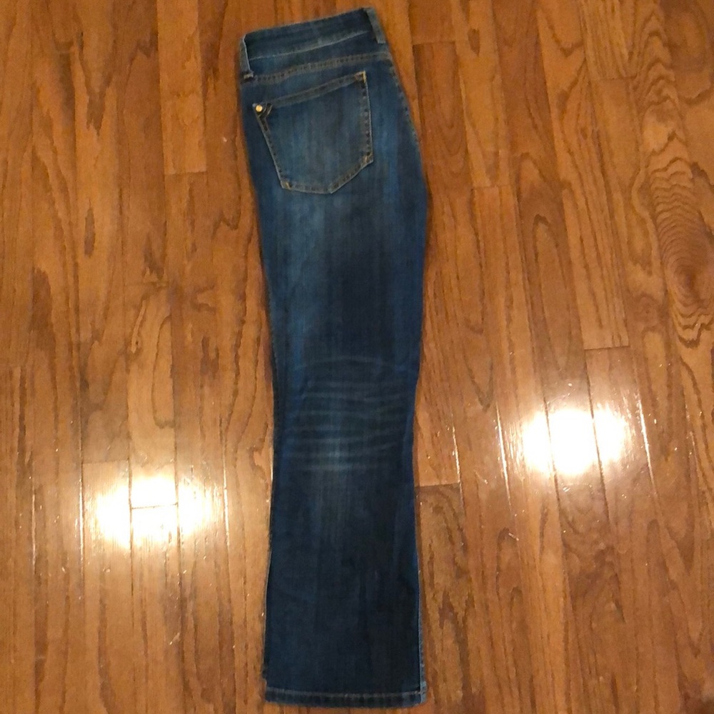 Size 27, Cropped Wide leg jeans. EUC.